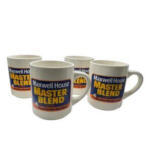 Maxwell House Master Blend Coffee Mugs Coffee Tea
